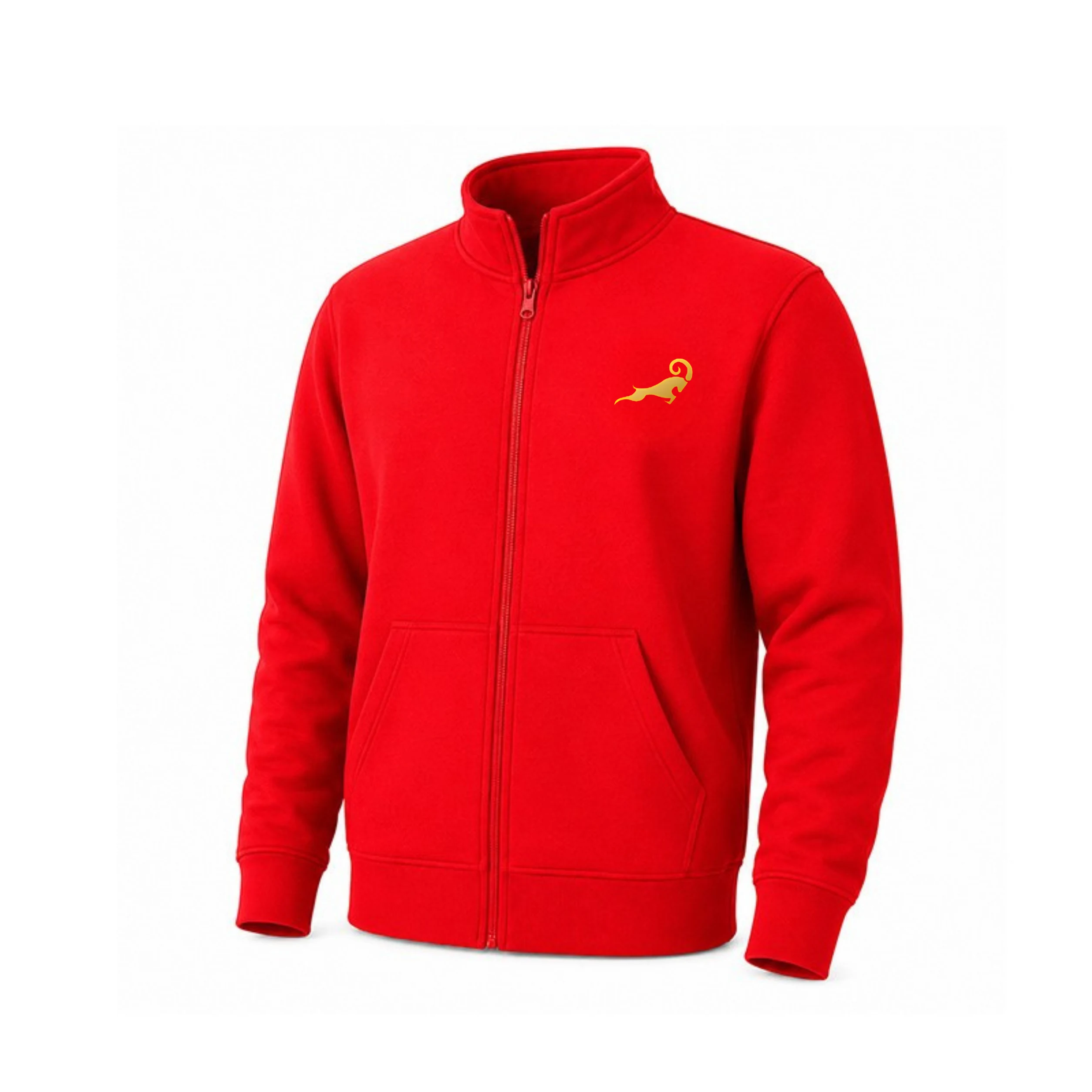 Sweatshirt Collar Full Zip