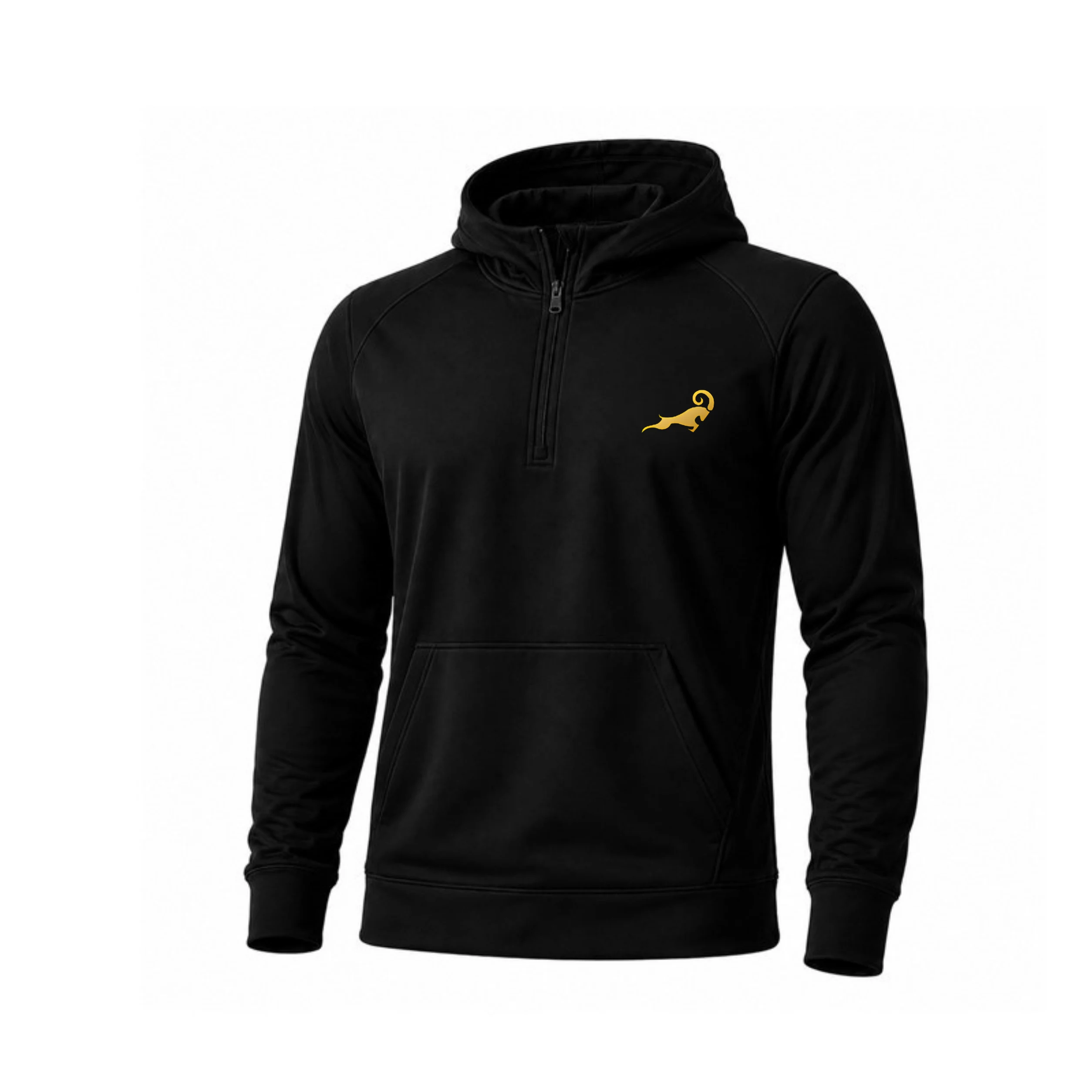 Track Top Hoodie Half Zip